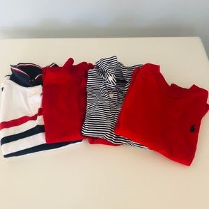 2T & 3T Polo/Carter’s Shirt Bundle